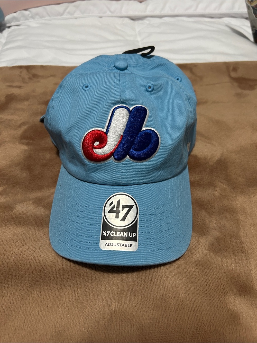 47 Men Sky Blue Montreal Expos Cap